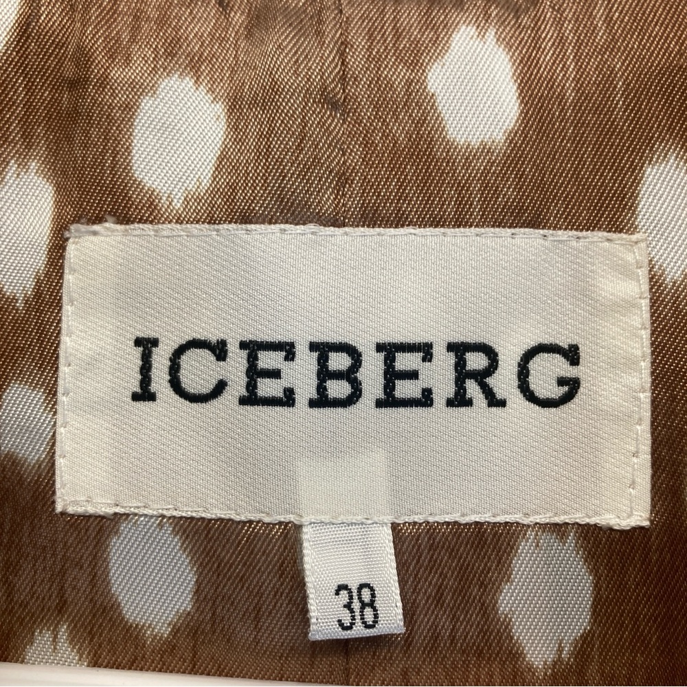 ICEBERG Vintage Disney Bambi Jacket Blazer Coat Cashmere Wool Beige Size 38 - Picture 3 of 15